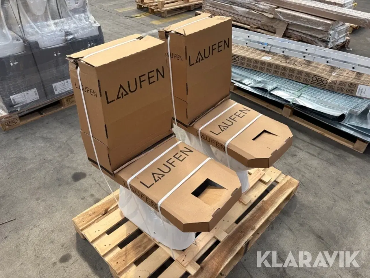 Billede 2 - 2 styk toiletter Laufen Kompas