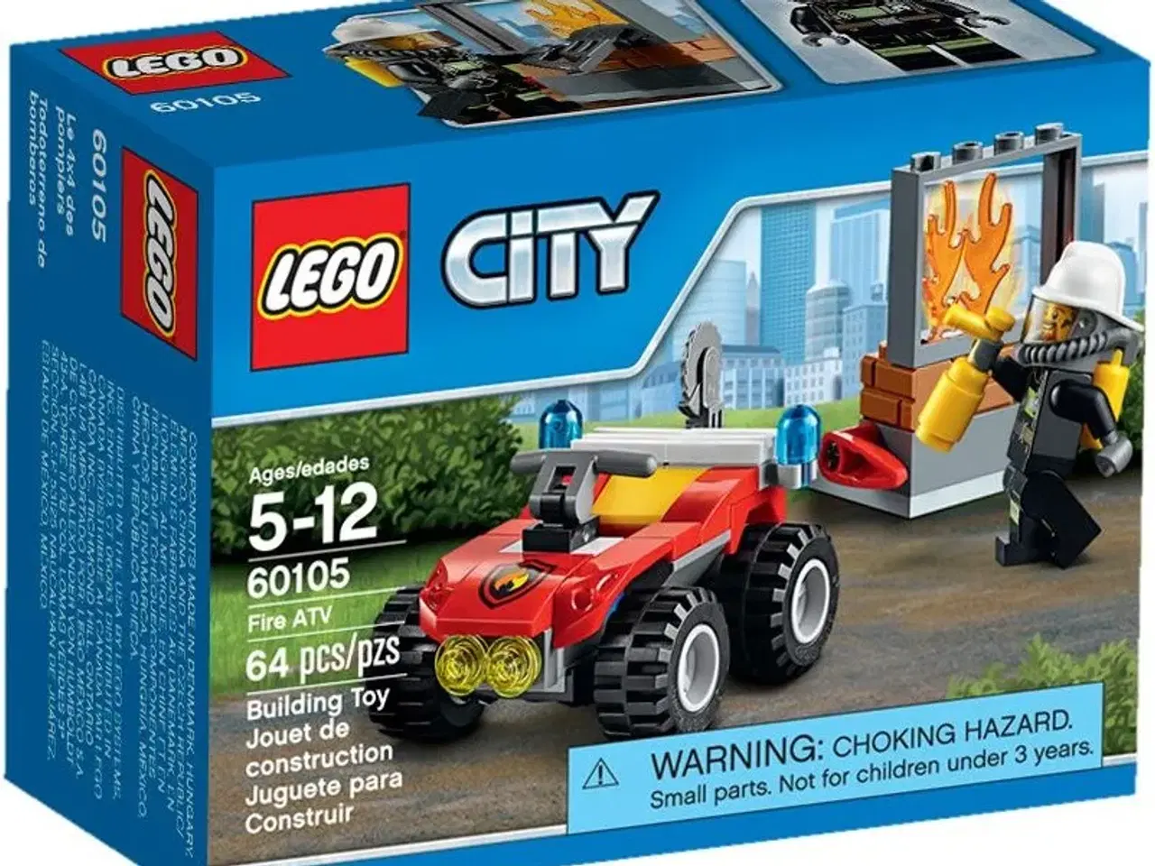 Billede 1 - Lego City - Brandvæsnets ATV Nr 60105