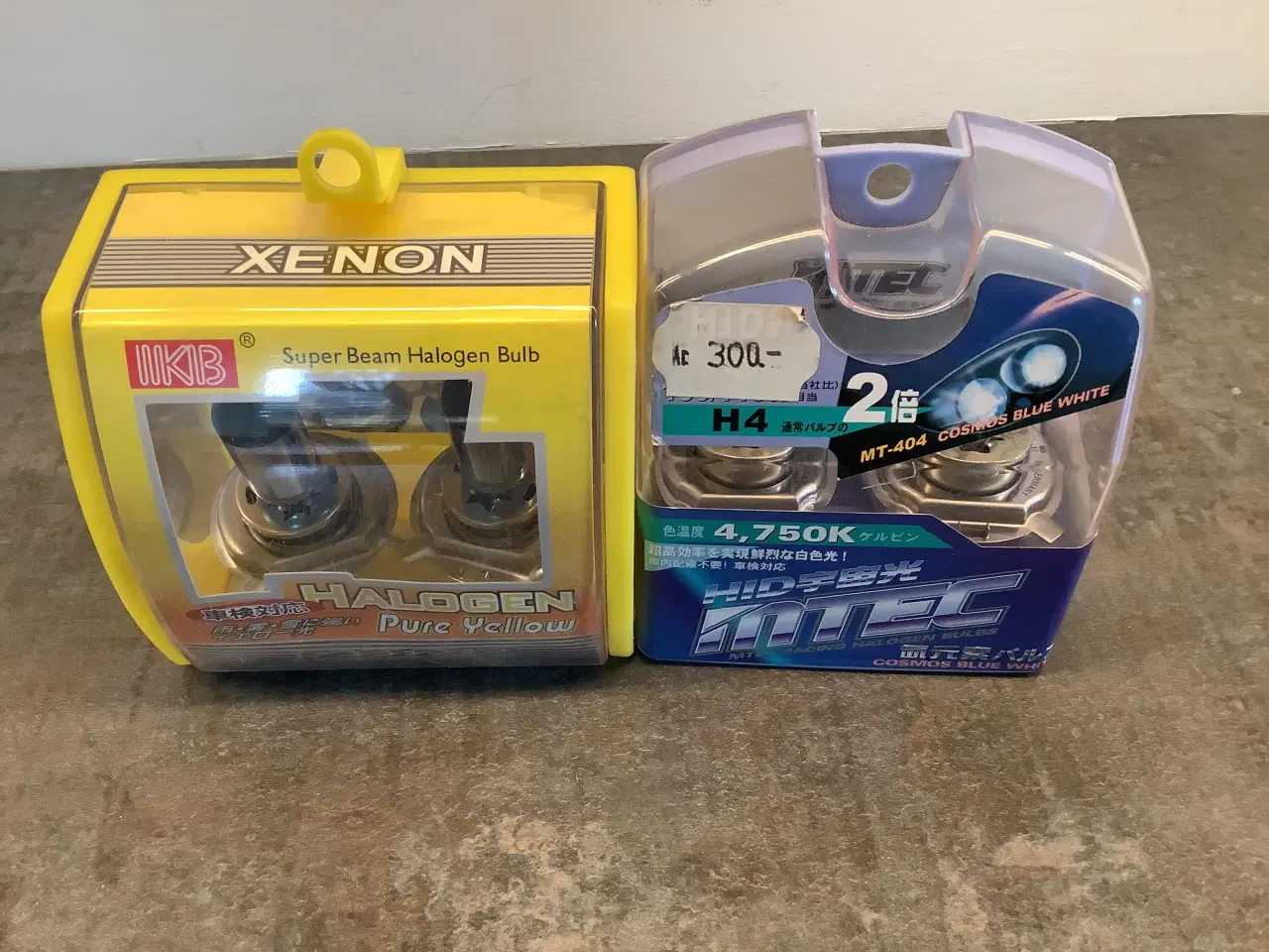 Billede 1 - Halogen H 4 pærer til bilen - 4 stk