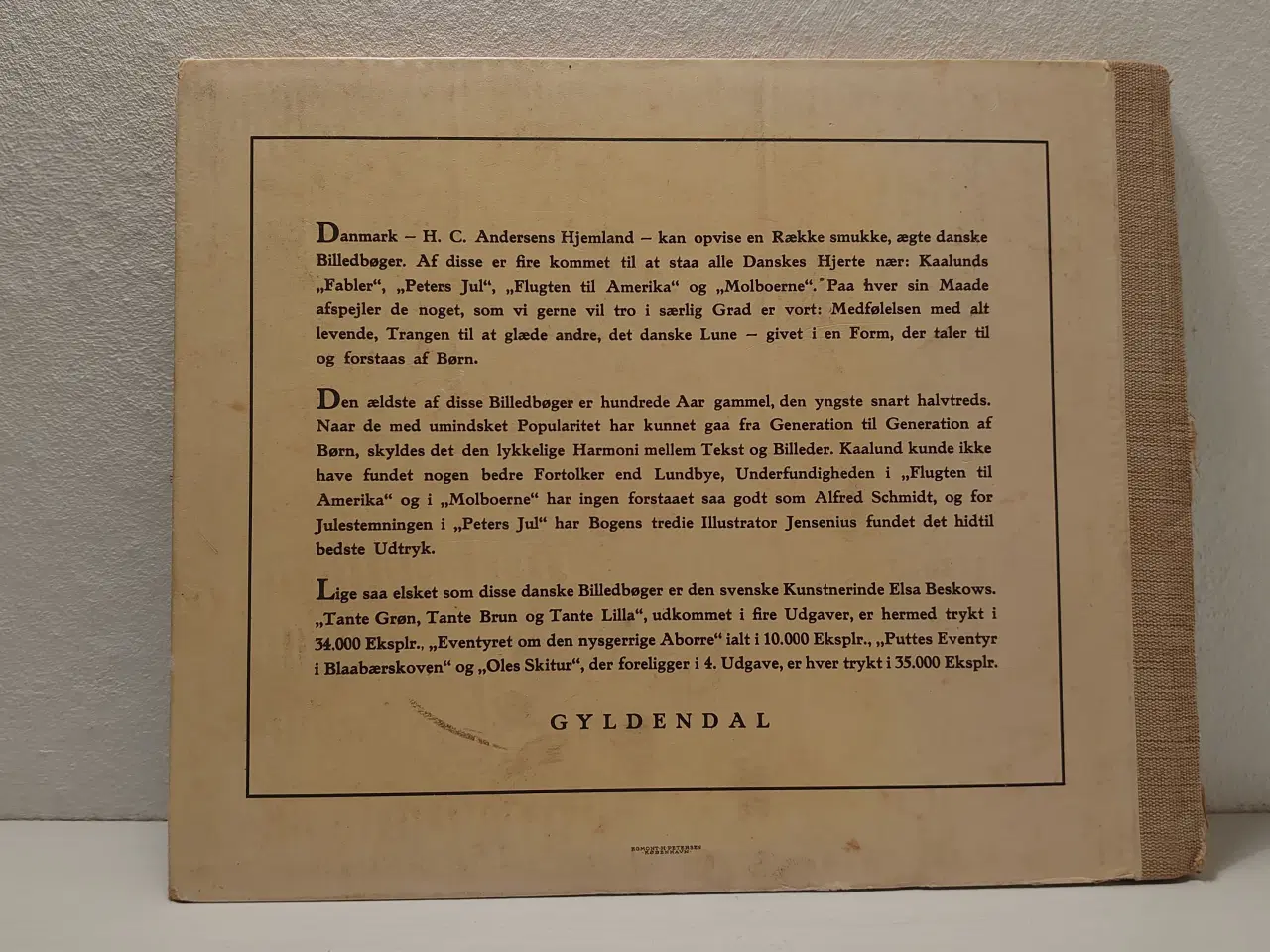 Billede 2 - Elsa Beskow: Puttes Eventyr i Blåbærskoven. 1946