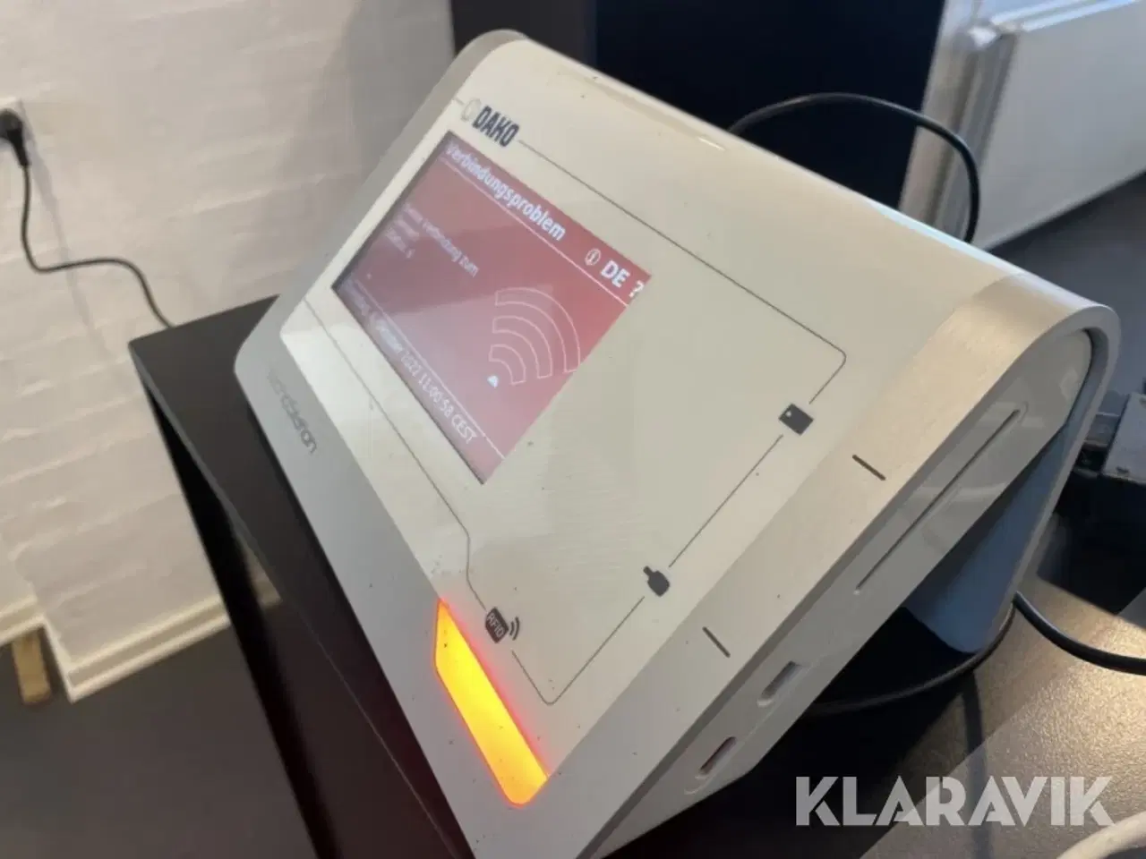 Billede 1 - Udlæsnings terminal til forekomst Dako Tachostation
