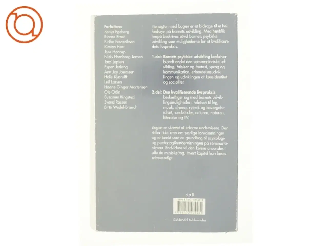 Billede 2 - Barnets udvikling - en helhed af Espen Jerlang (Bog)