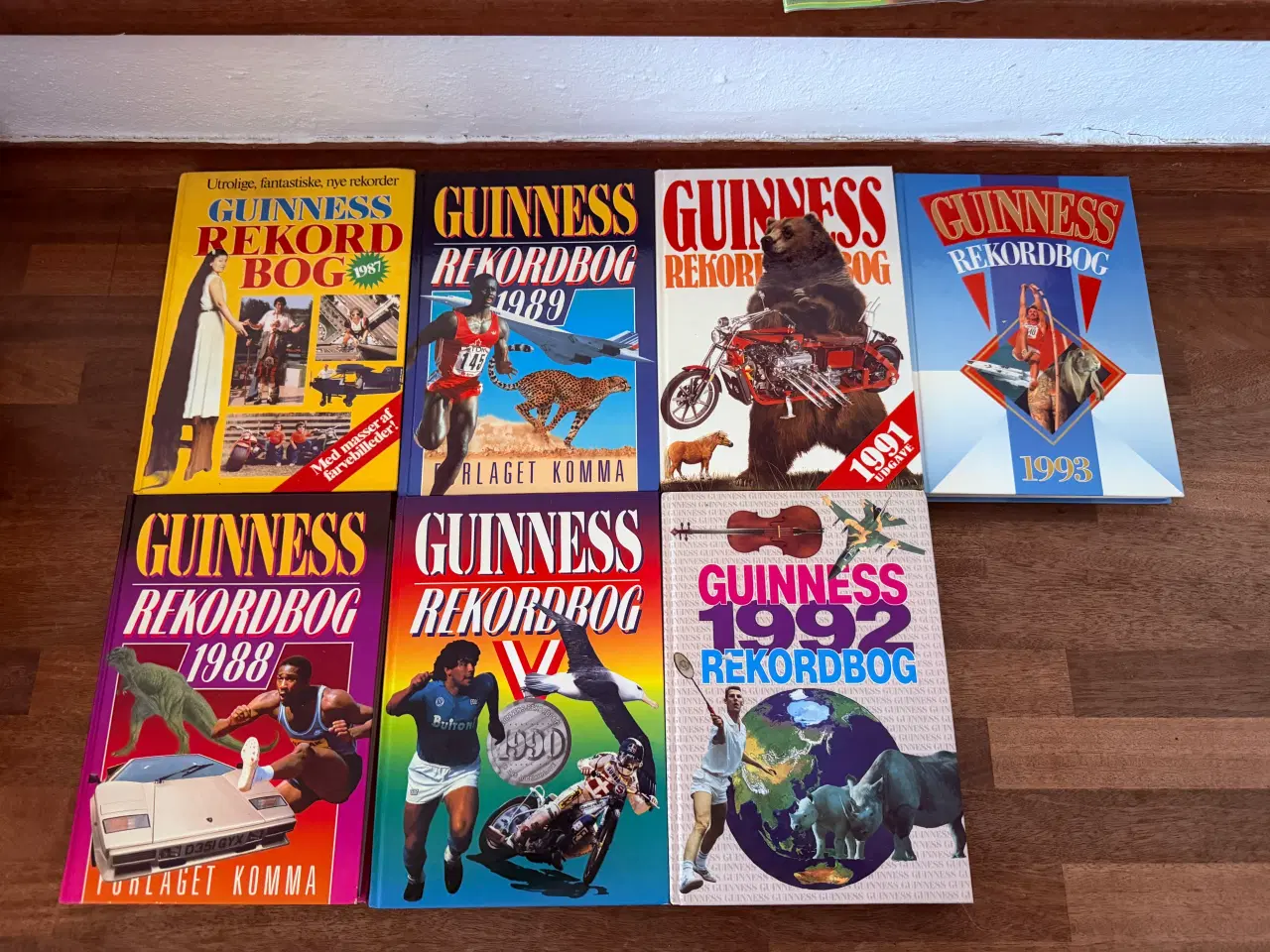 Billede 1 - 7 stk Guinness rekordbøger