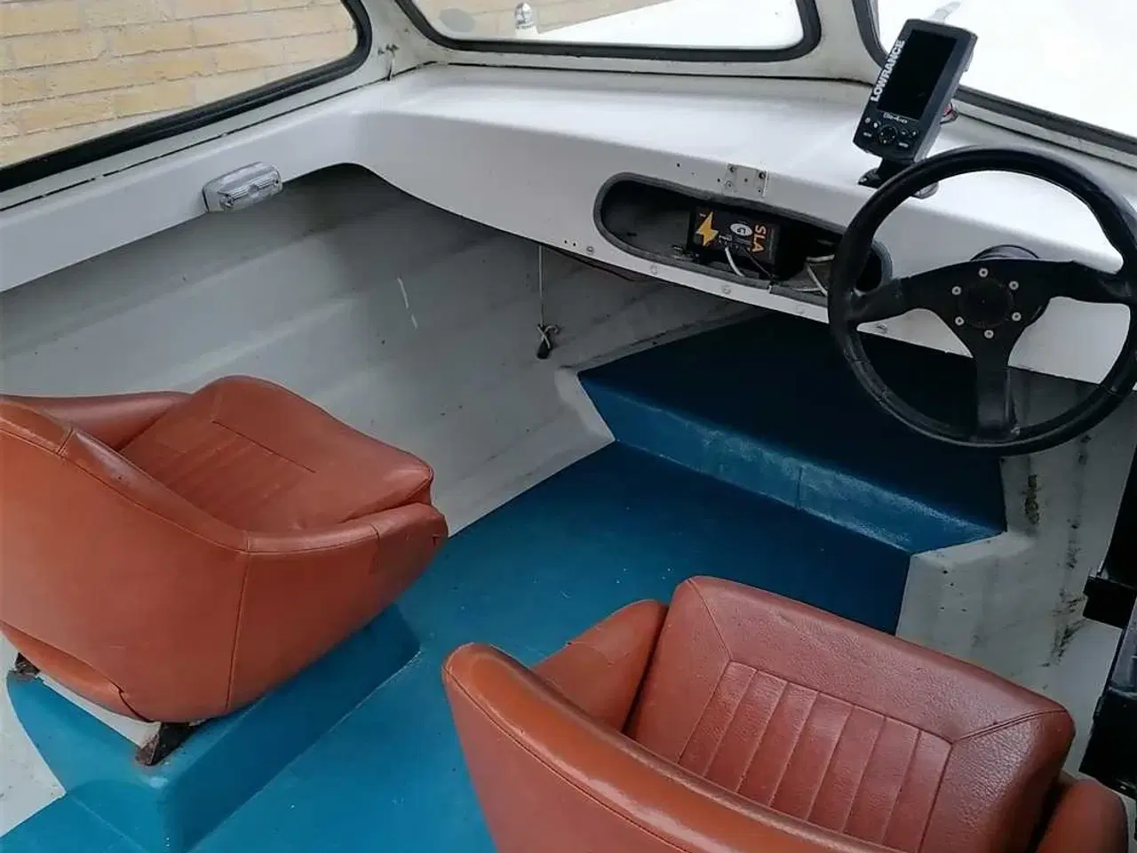 Billede 6 - 17 fod hardtop båd 15hk honda og trailer 