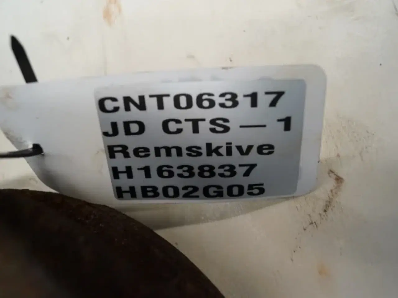 Billede 3 - John Deere CTS Remskive H163837