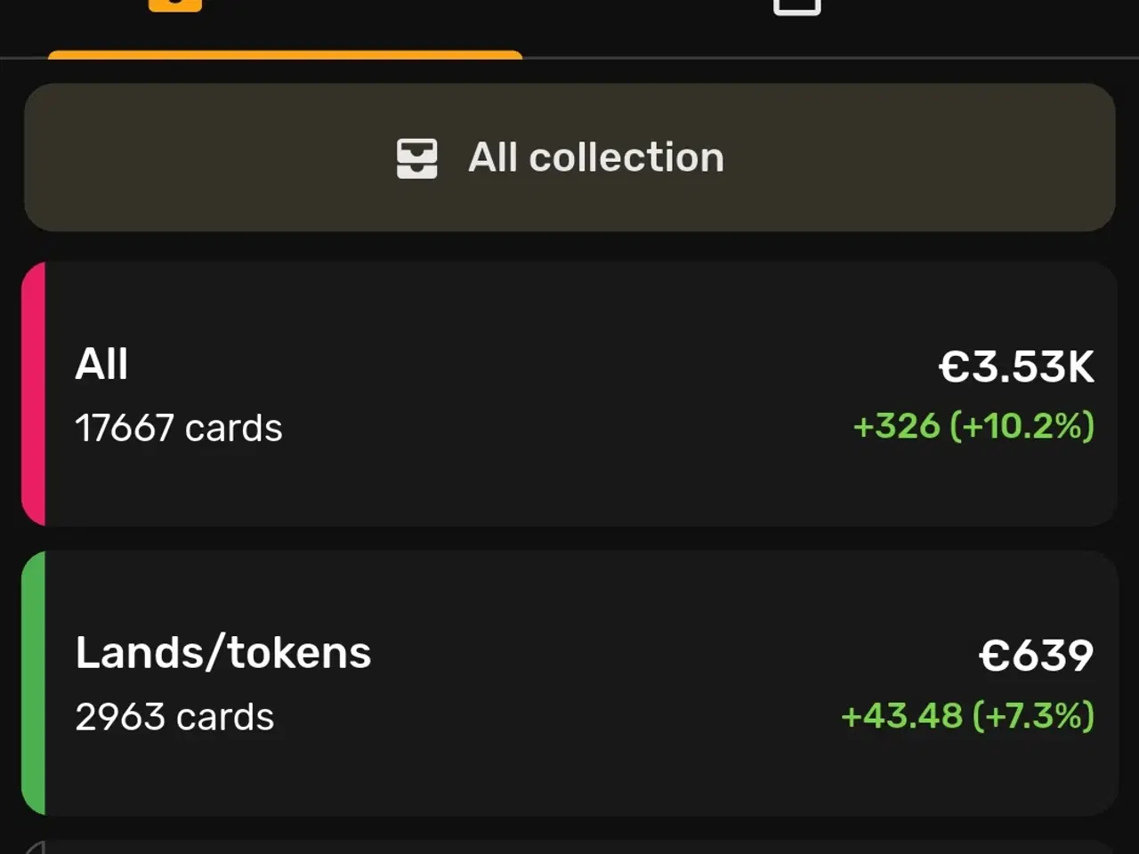 Billede 1 - Magic the gathering kortsamling
