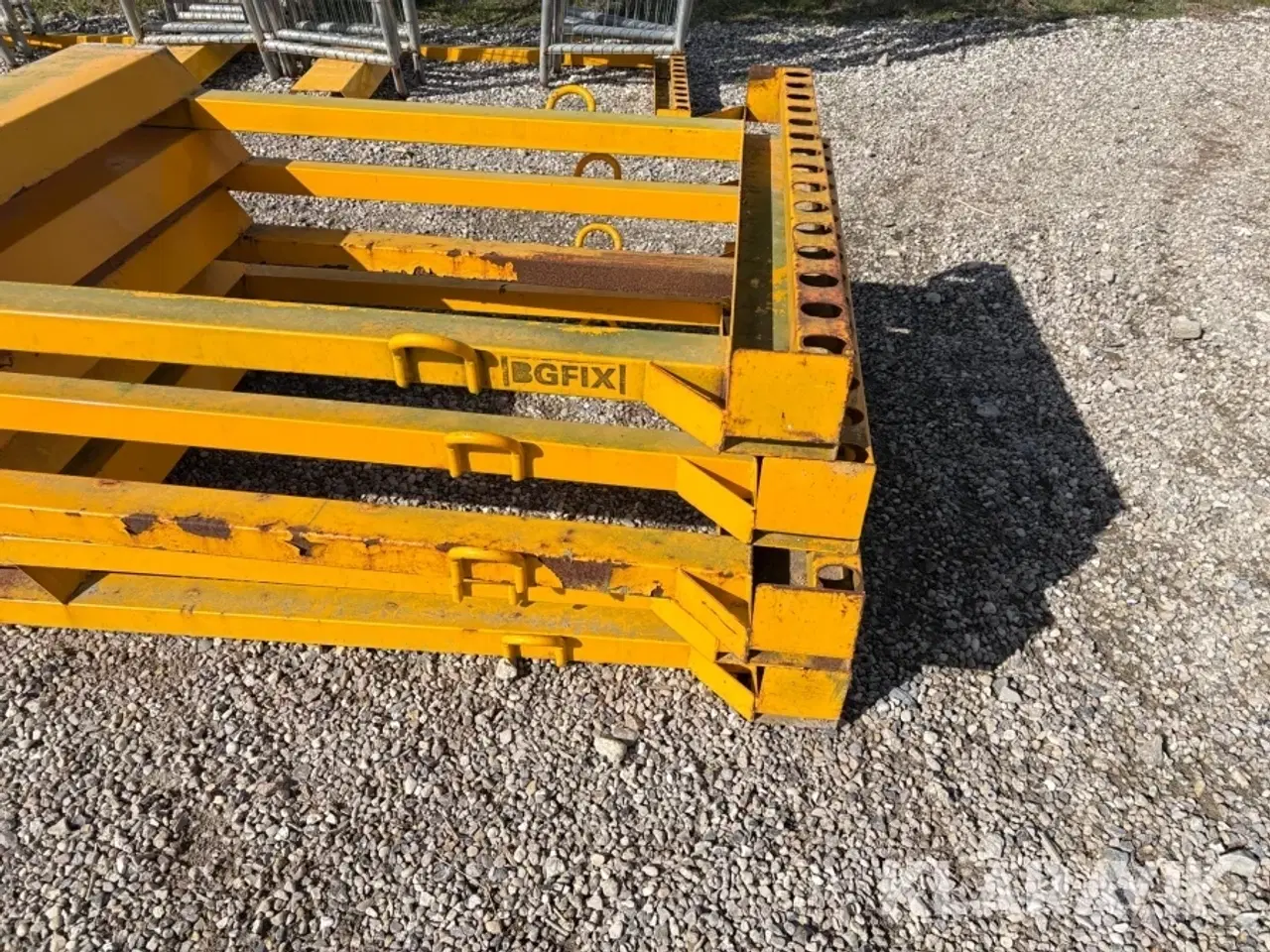 Billede 7 - Mobilhegnsstativ 6styk  incl. indgangsmoduler 6styk Bgfix