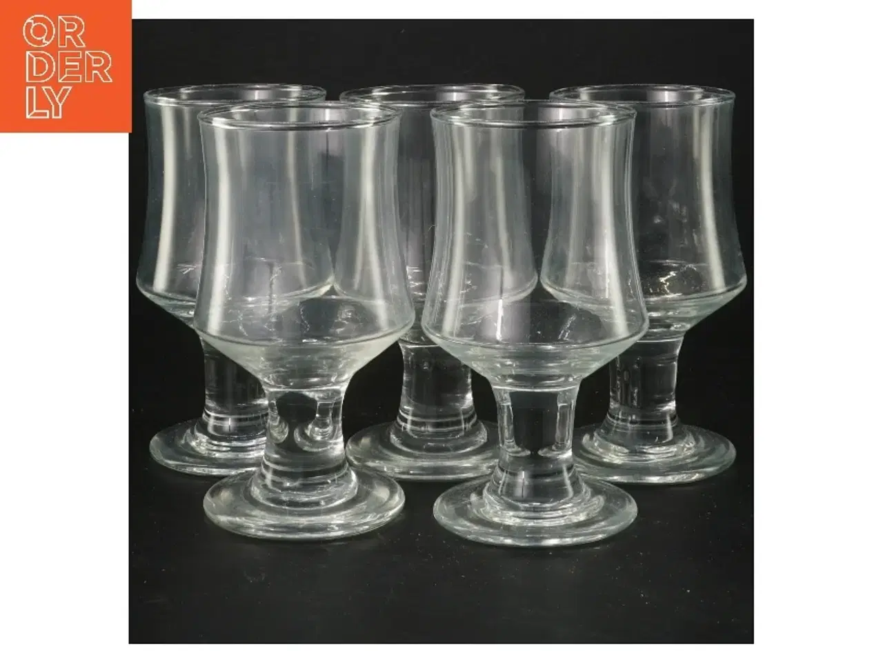 Billede 1 - Sæt af 5 glas (str. 5 styk, 13 cm)