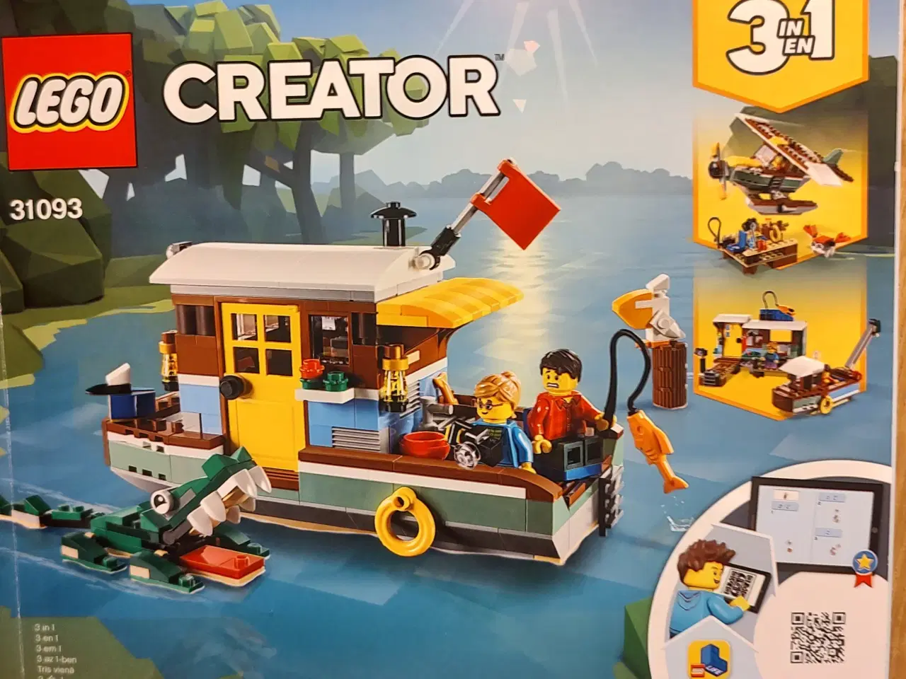 Billede 1 - Lego Creator husbåd