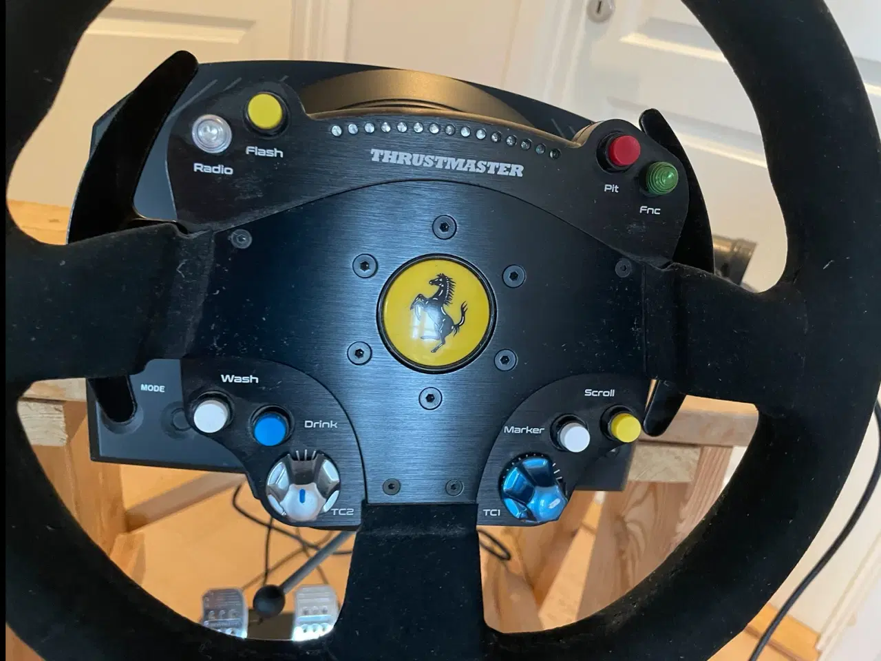 Billede 2 - Gamer-rat og pedaler til PC - Ferrari Trusmaster