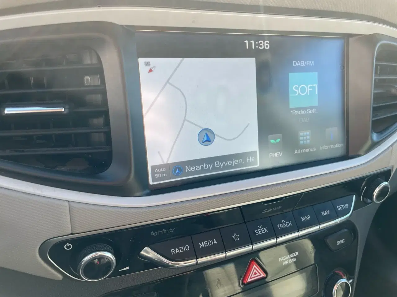 Billede 10 - Hyundai Ioniq 1,6 GDI Plugin-hybrid Premium plug-in 141HK 5d 6g Aut.