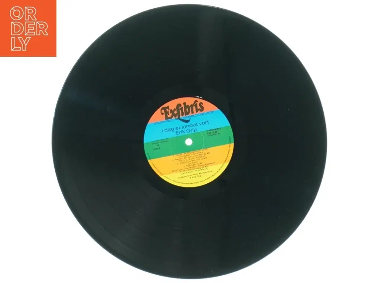 Billede 8 - Erik Grip: I dag er landet vort - LP (str. 31 x 31 cm)
