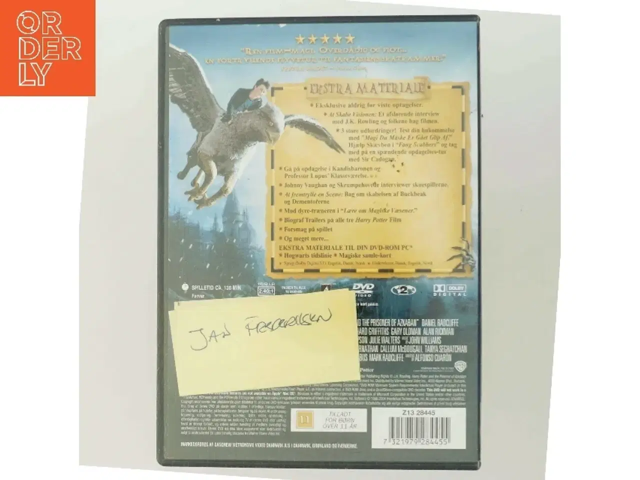 Billede 3 - Harry Potter og Fangen fra Azkaban med Daniel Radcliffe (DVD)