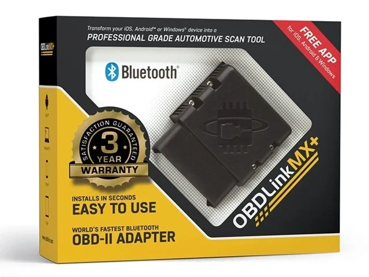 Billede 12 - OBDLink MX+ Bluetooth - OBD tester fra USA til iOS Android og PC Ny 2023 model