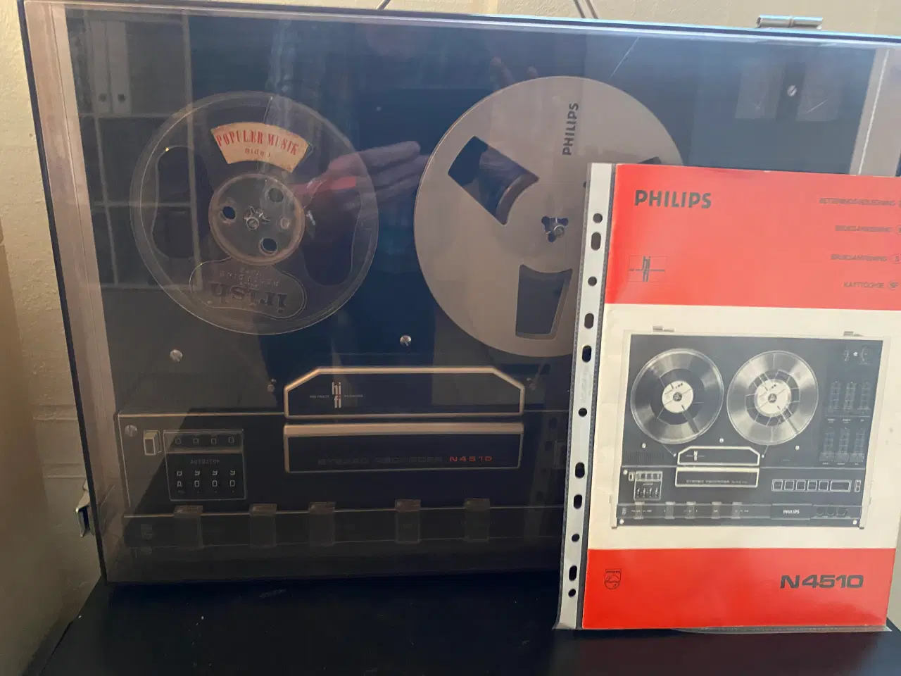 Billede 3 - Philips spolebåndoptager original stand