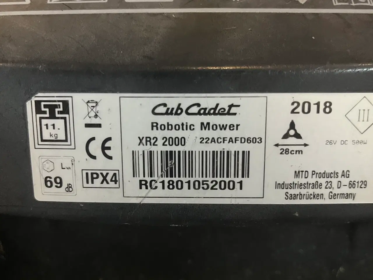 Billede 3 - Robot klipper Cub Cadet/ Robomow