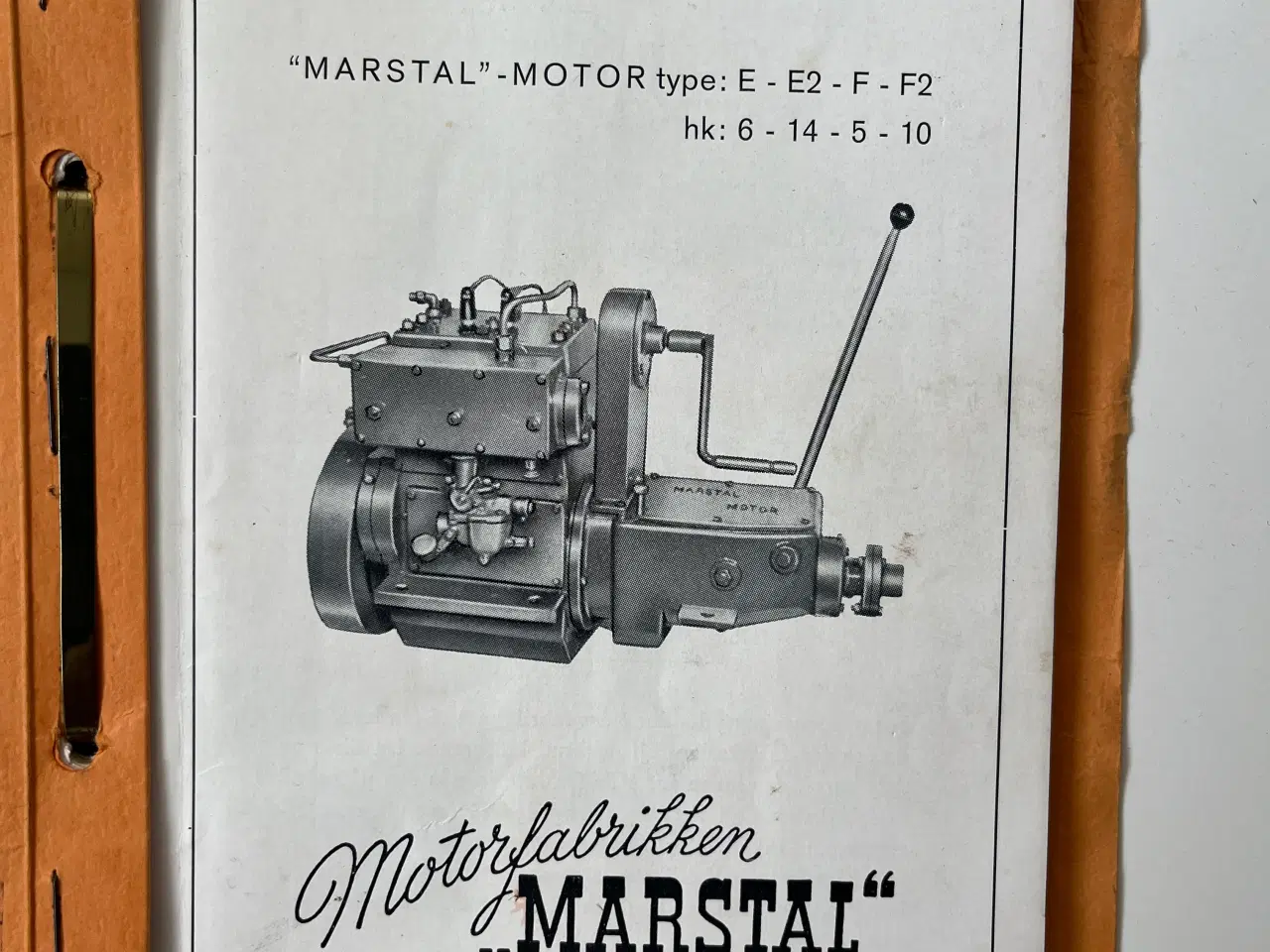 Billede 2 - Instruktionsbøger Marstal motor