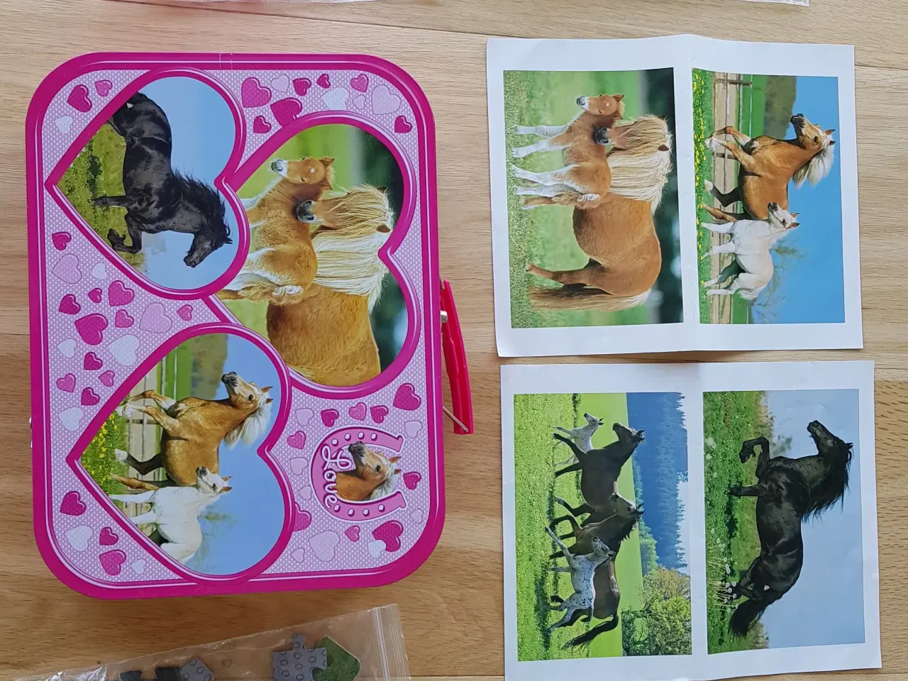 Billede 1 - Heste puslespil