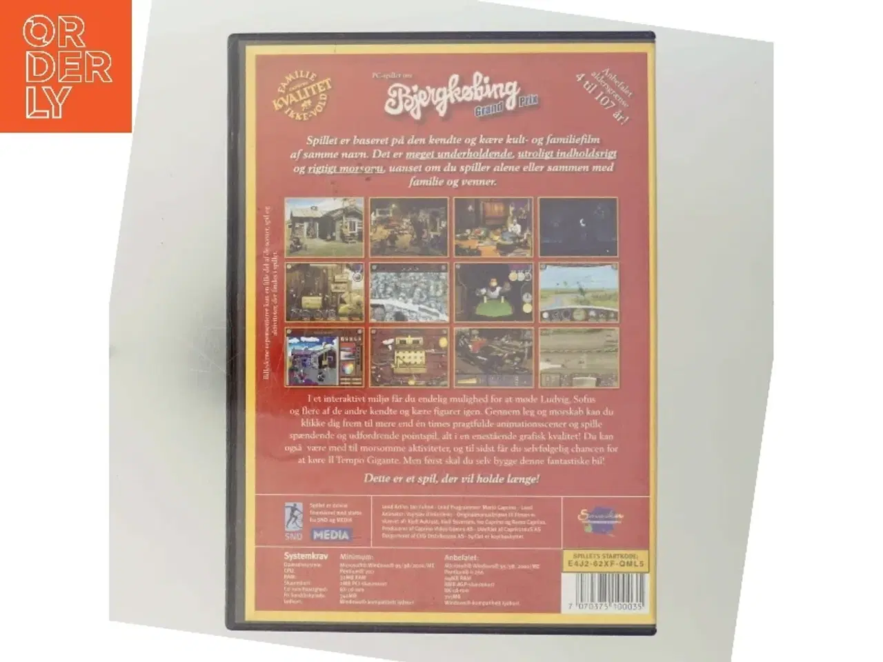 Billede 3 - Bjergkøbing Grand Prix (1975) [PC spil]                                        <span class="label label-blank pull-right" style=&quo