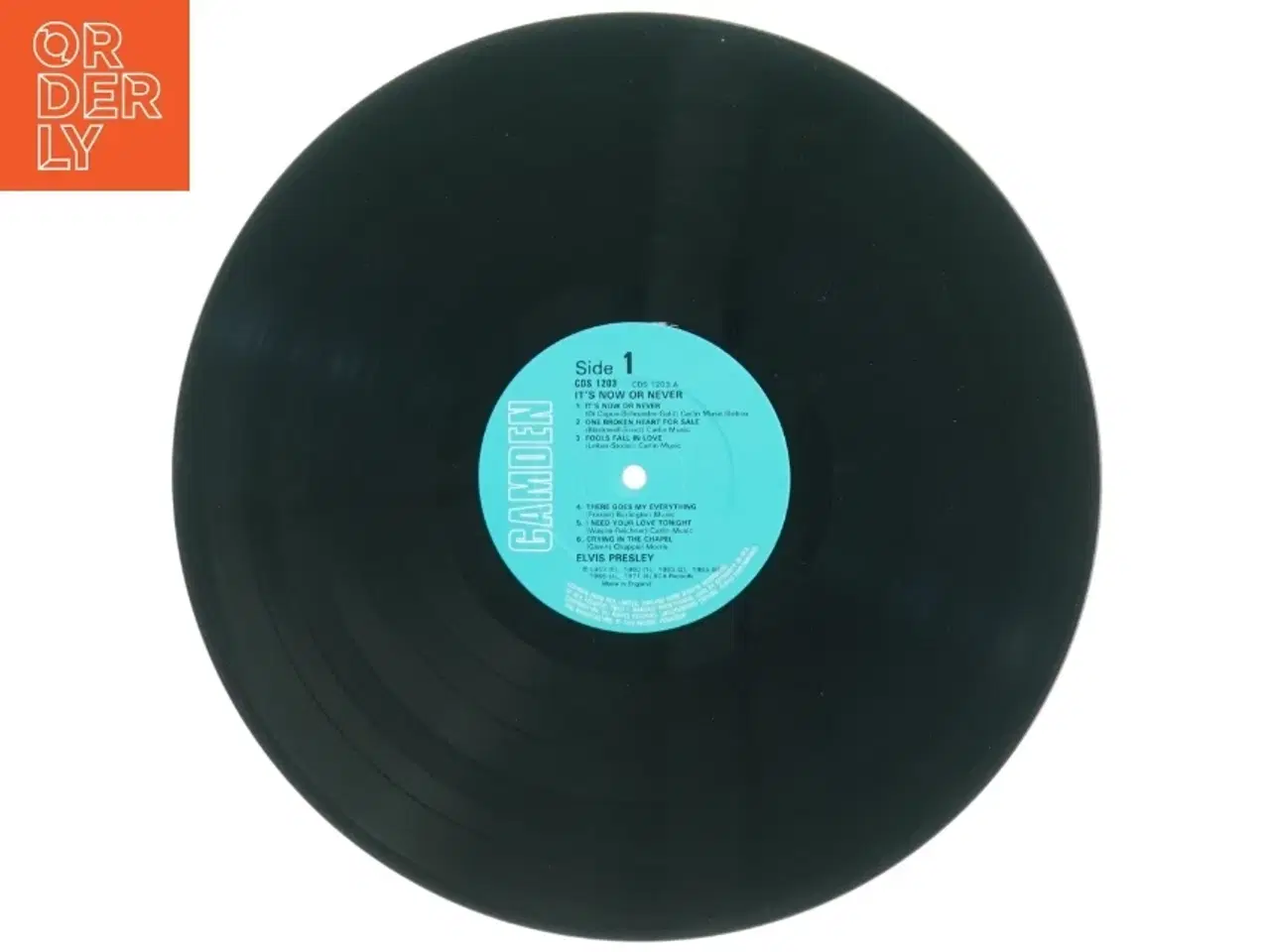 Billede 4 - Elvis Presley vinylplade fra Camden (str. 31 x 31 cm)