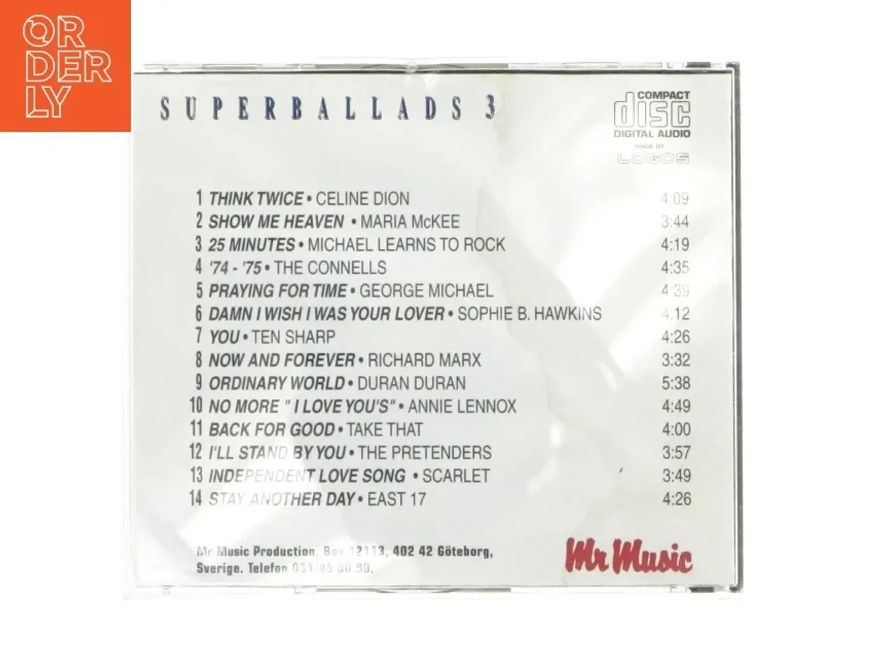 Billede 3 - Superballads 3 CD fra Mr Music