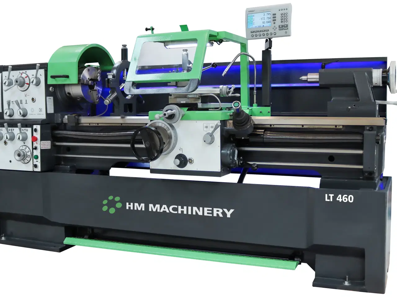 Billede 1 - HM drejebænk LT 460/1000, 3×400V/5,5kW