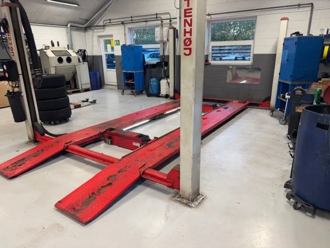 Billede 1 - Autolift Stenhøj 4 søjlet 4 ton.