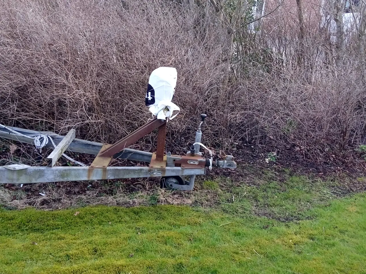 Billede 2 - bådtrailer,med elektrisk optræk