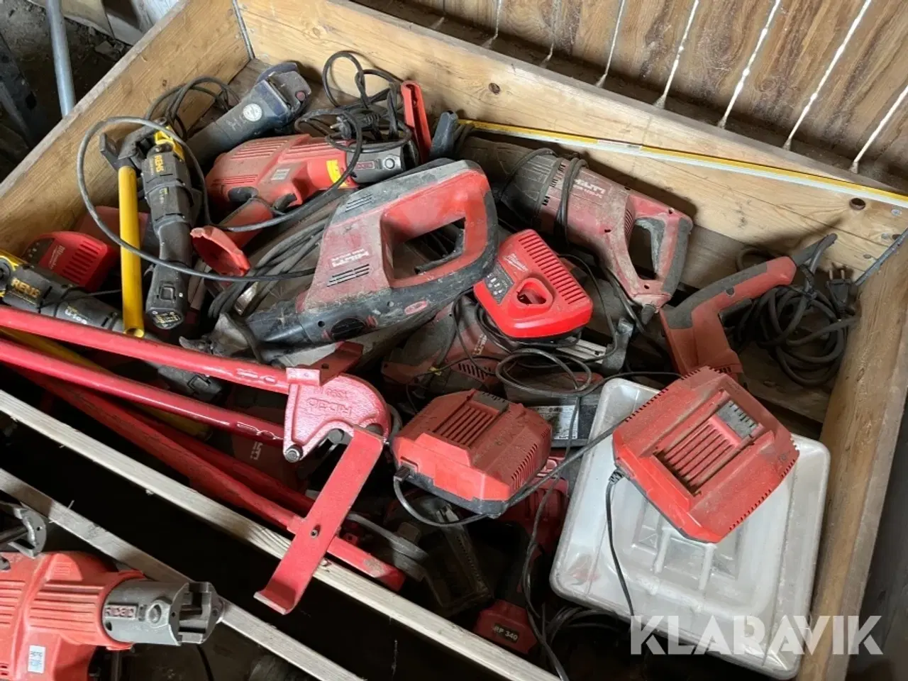Billede 2 - Håndværktøj Hilti/Milwaukee/Rems - 1 palle