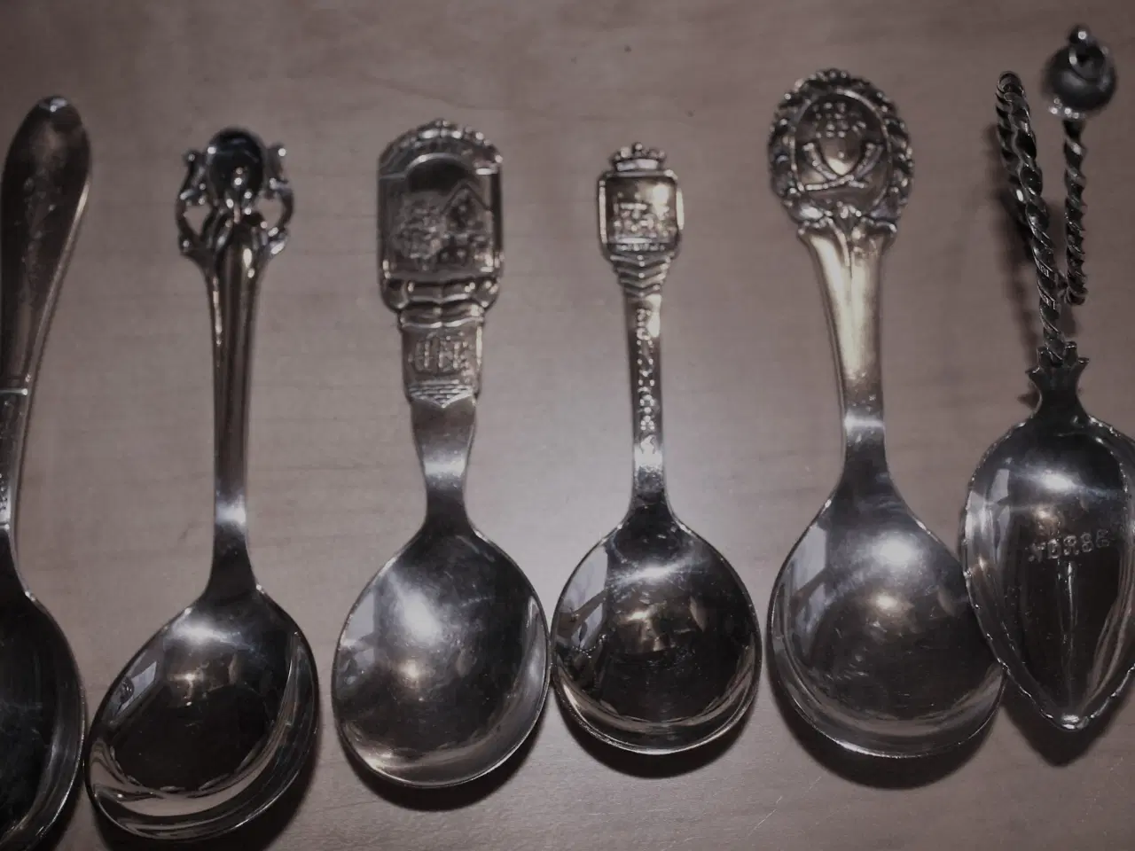 Billede 5 - Kompotskeer af sølv