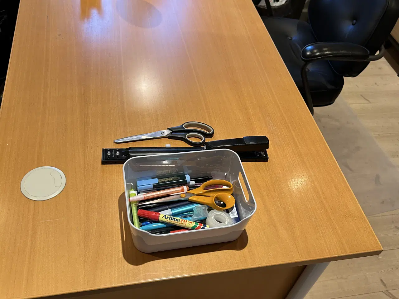 Billede 3 - Skrivebord bøg