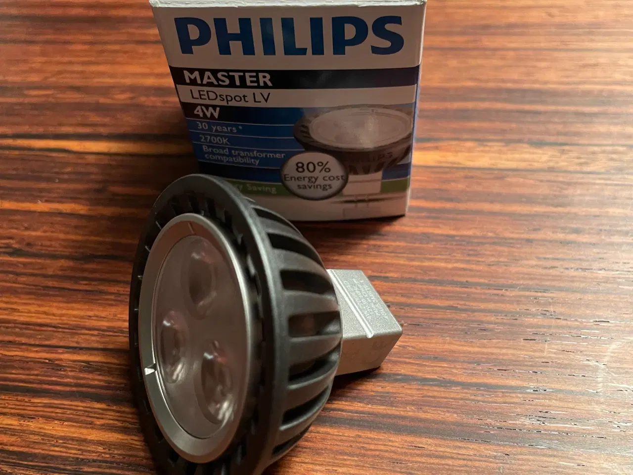Billede 2 - 27 stk. Philips GU5.3 / MR16 LED 4W 2700K lyskilde