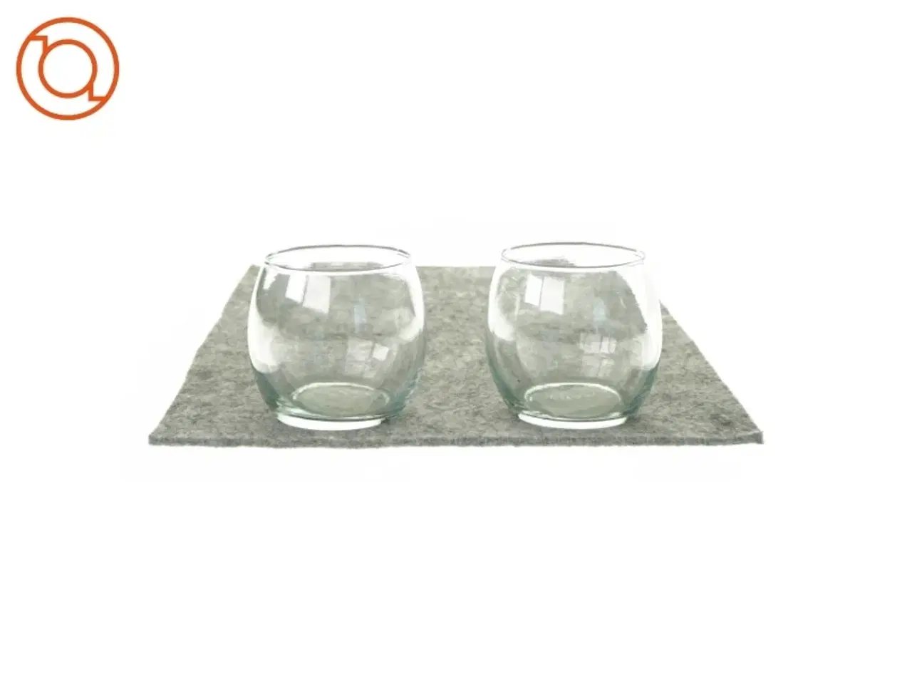 Billede 1 - Lysestage til fyrfadslys (2 styk)