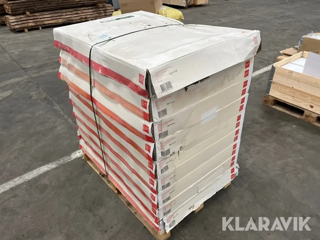 Billede 4 - Varmefordelingsplader GT Floor ø20 1150x280 - 9 kasser