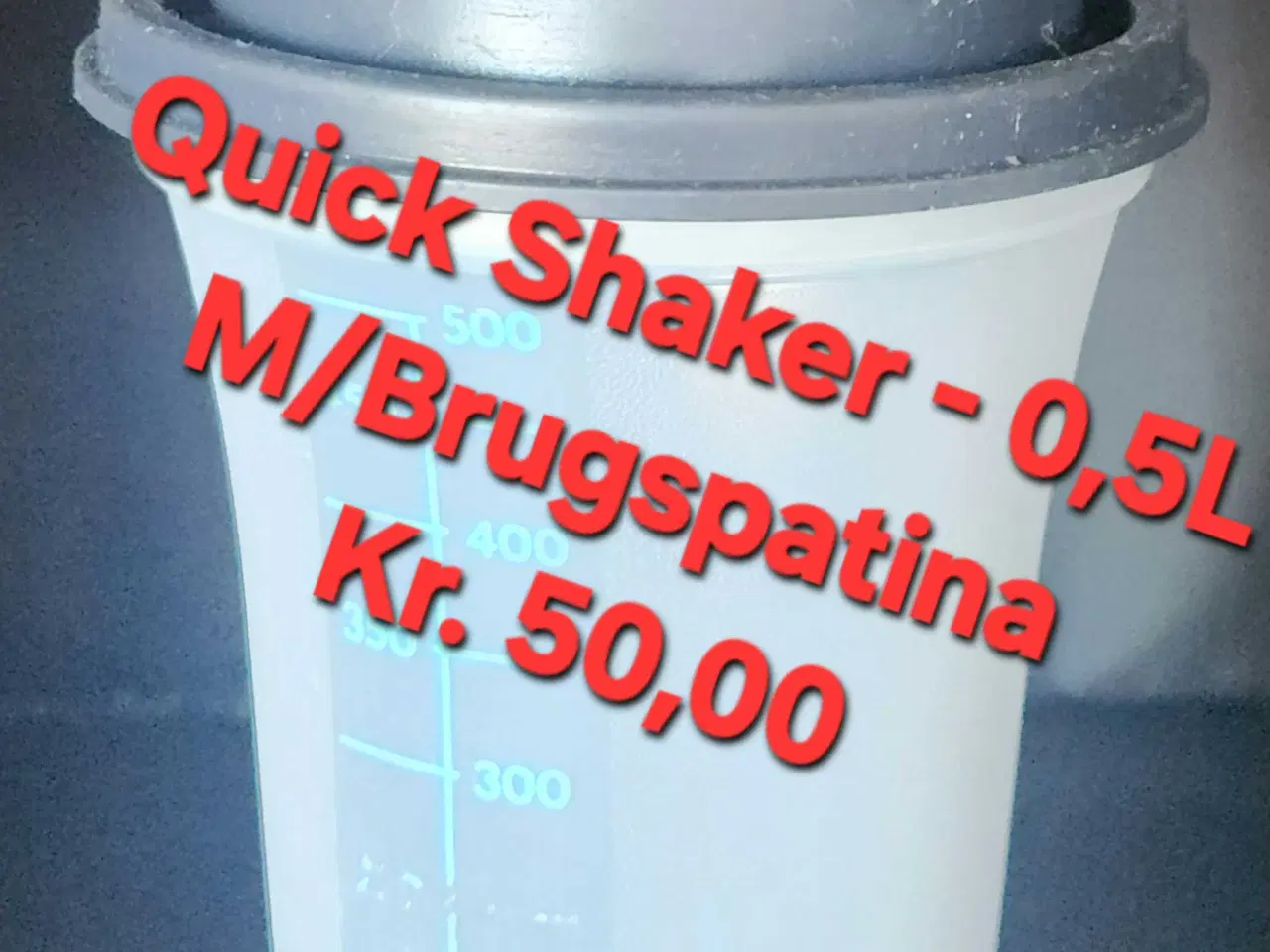 Billede 1 - Mellem størrelse Tupperware Grå Shaker