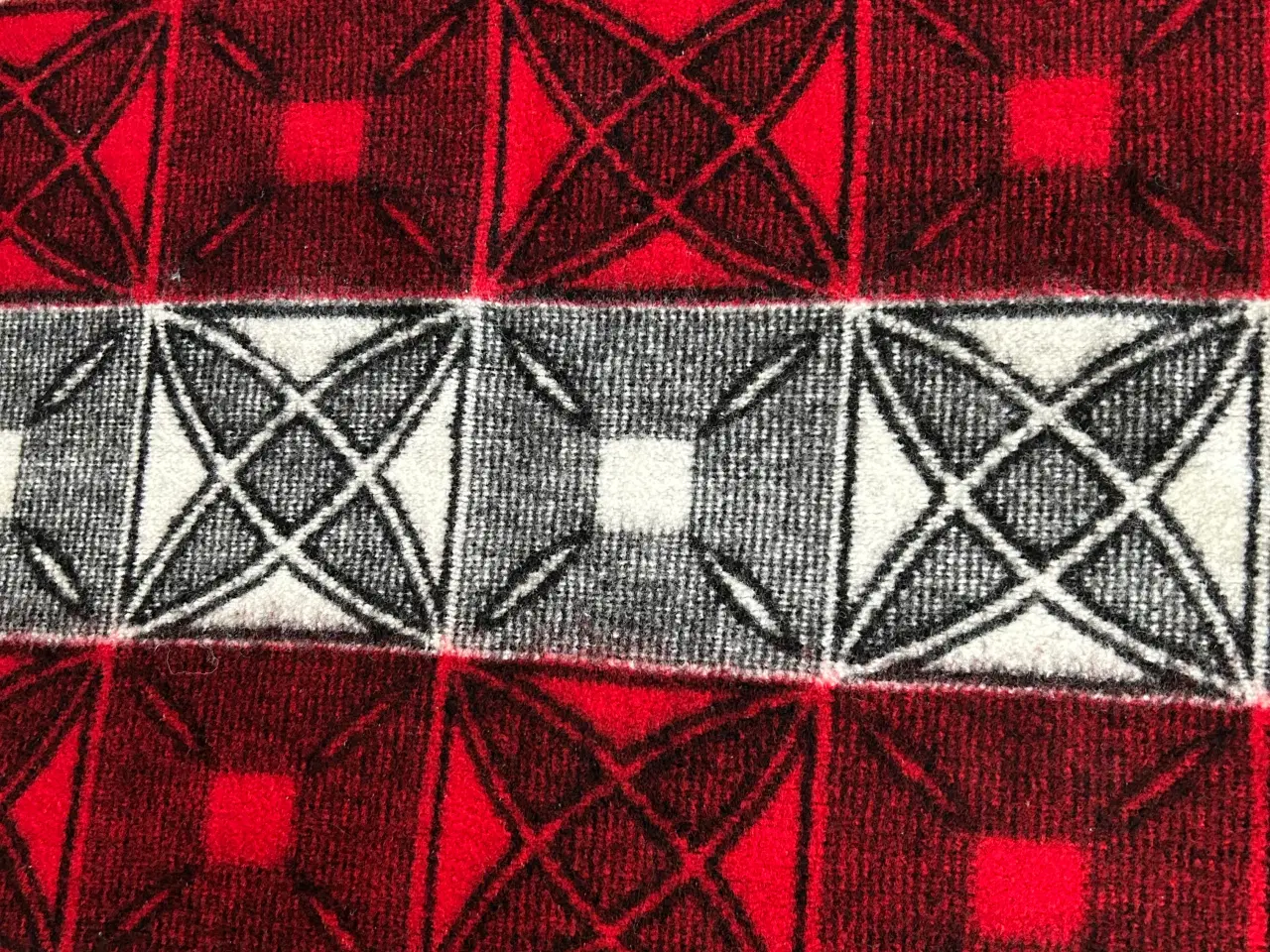 Billede 2 - Vintage plaid med 2 sider