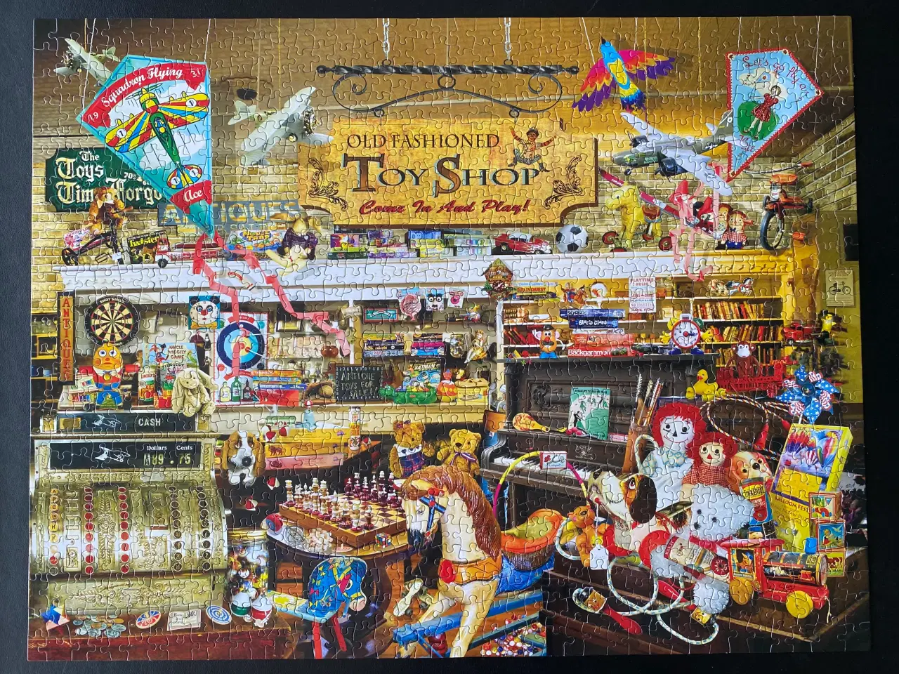 Billede 2 - An Old Fashioned Toy Shop 1000 XXL brikker