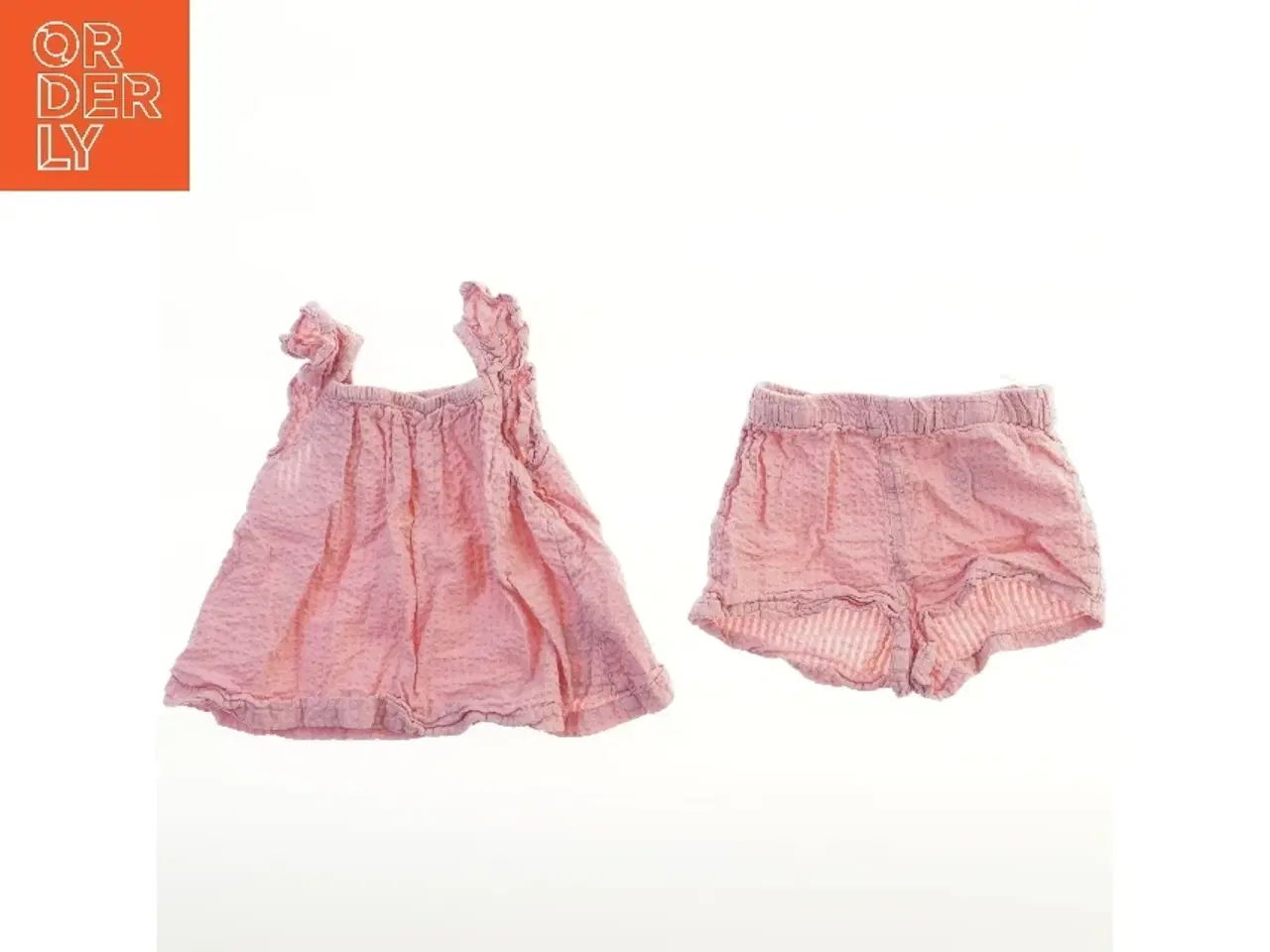 Billede 1 - Lyserødt sommersæt til børn fra H&M (str. 80)