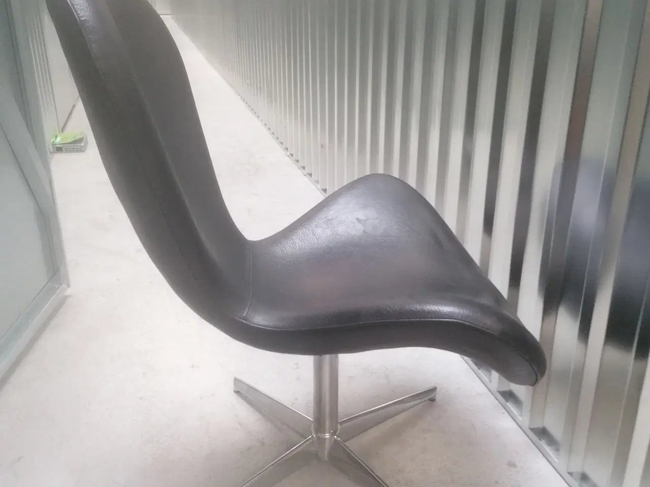 Billede 3 - Læderstol