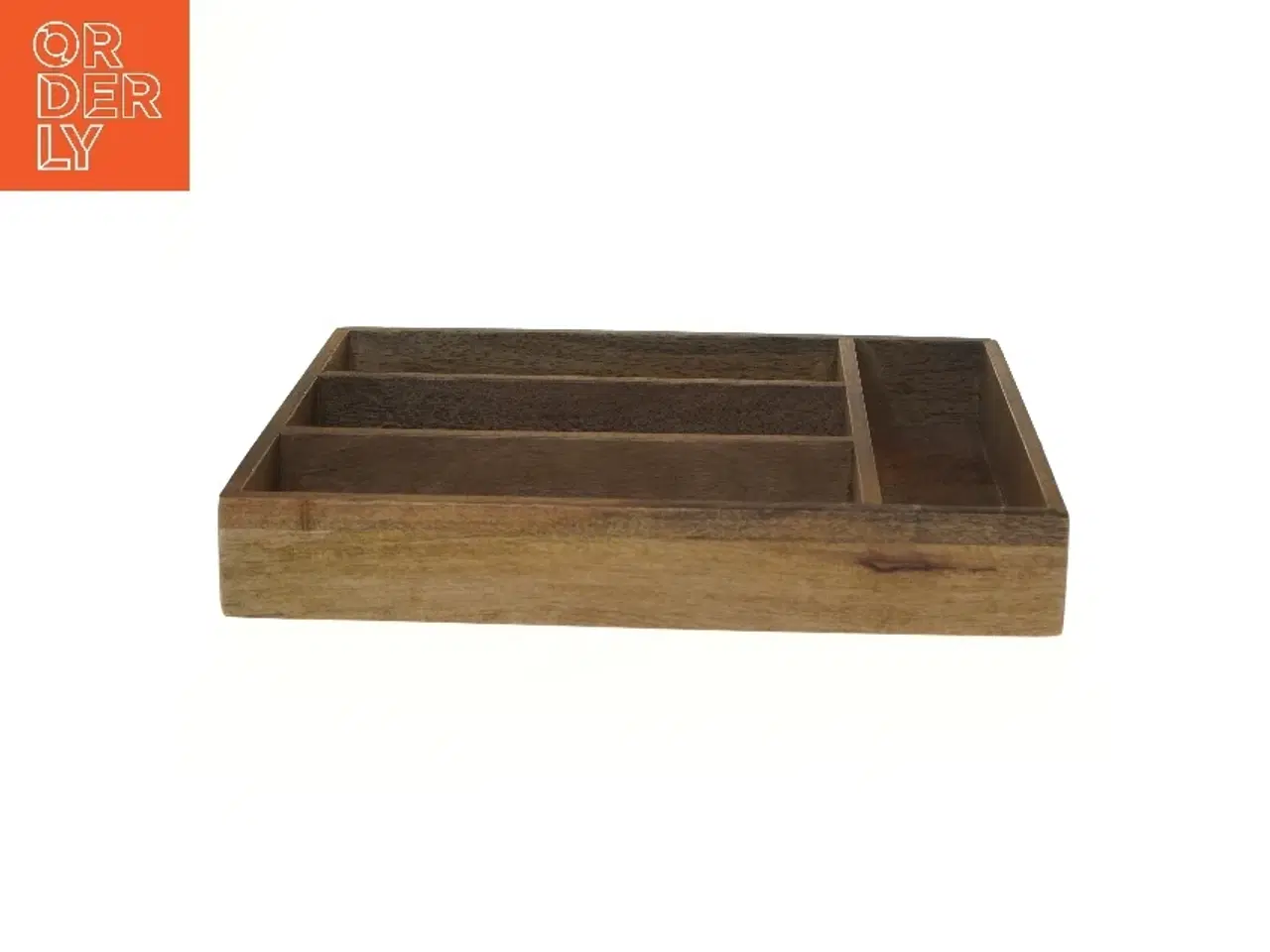 Billede 2 - Træ opbevaringsbakke fra H&M (str. 35x24 cm)