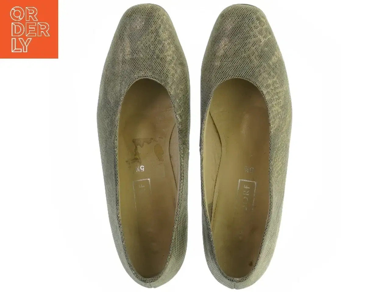 Billede 3 - Guld ballerinasko (str. 5,5)