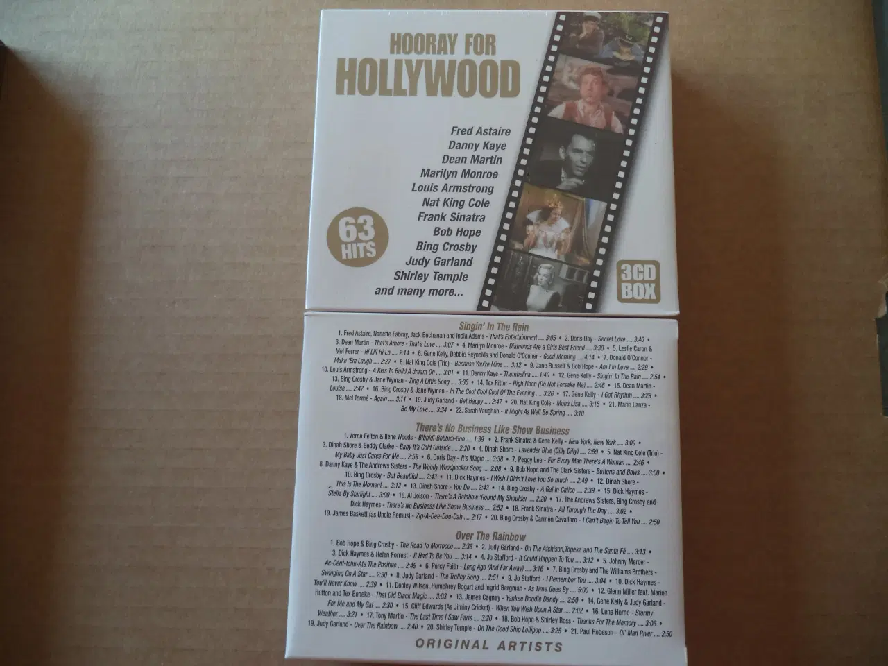 Billede 1 - Opsamling ** Hooray For Hollywood (3-CD-box)      