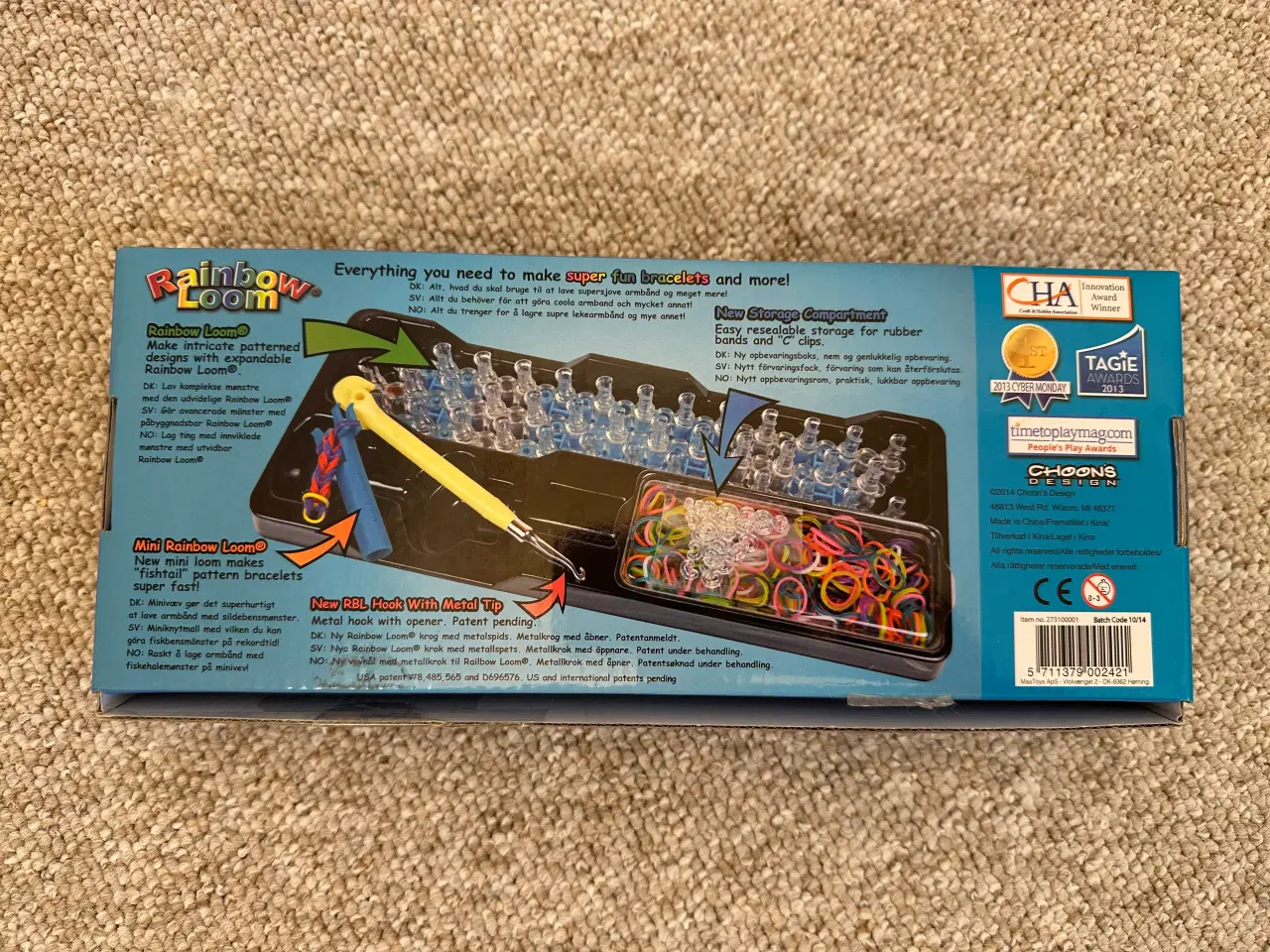 Billede 2 - Rainbow Loom elastikker.