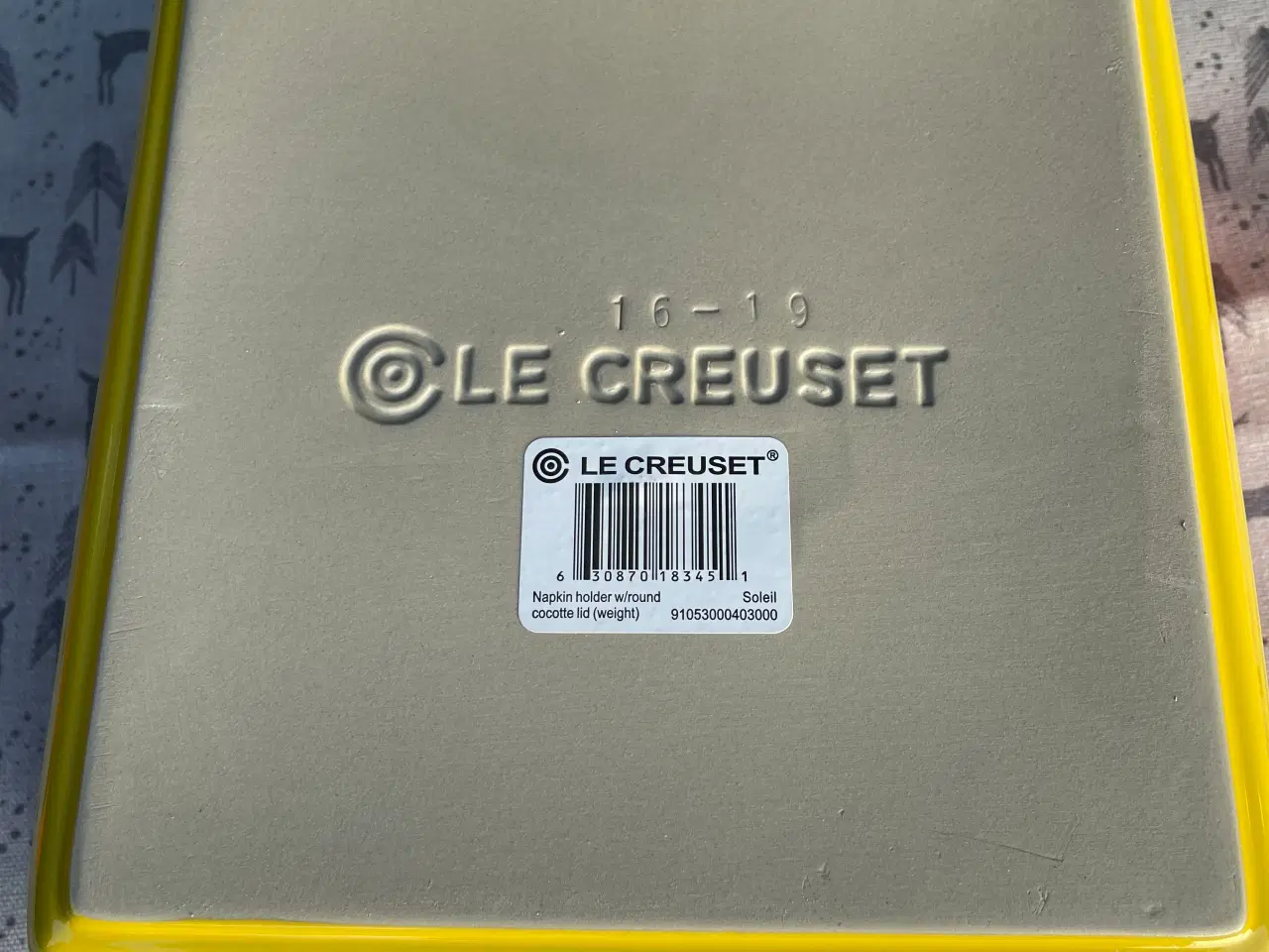 Billede 2 - Le Creuset servietholder