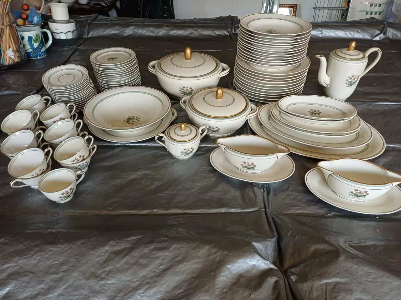 Billede 2 - Kaffe- og spisestel