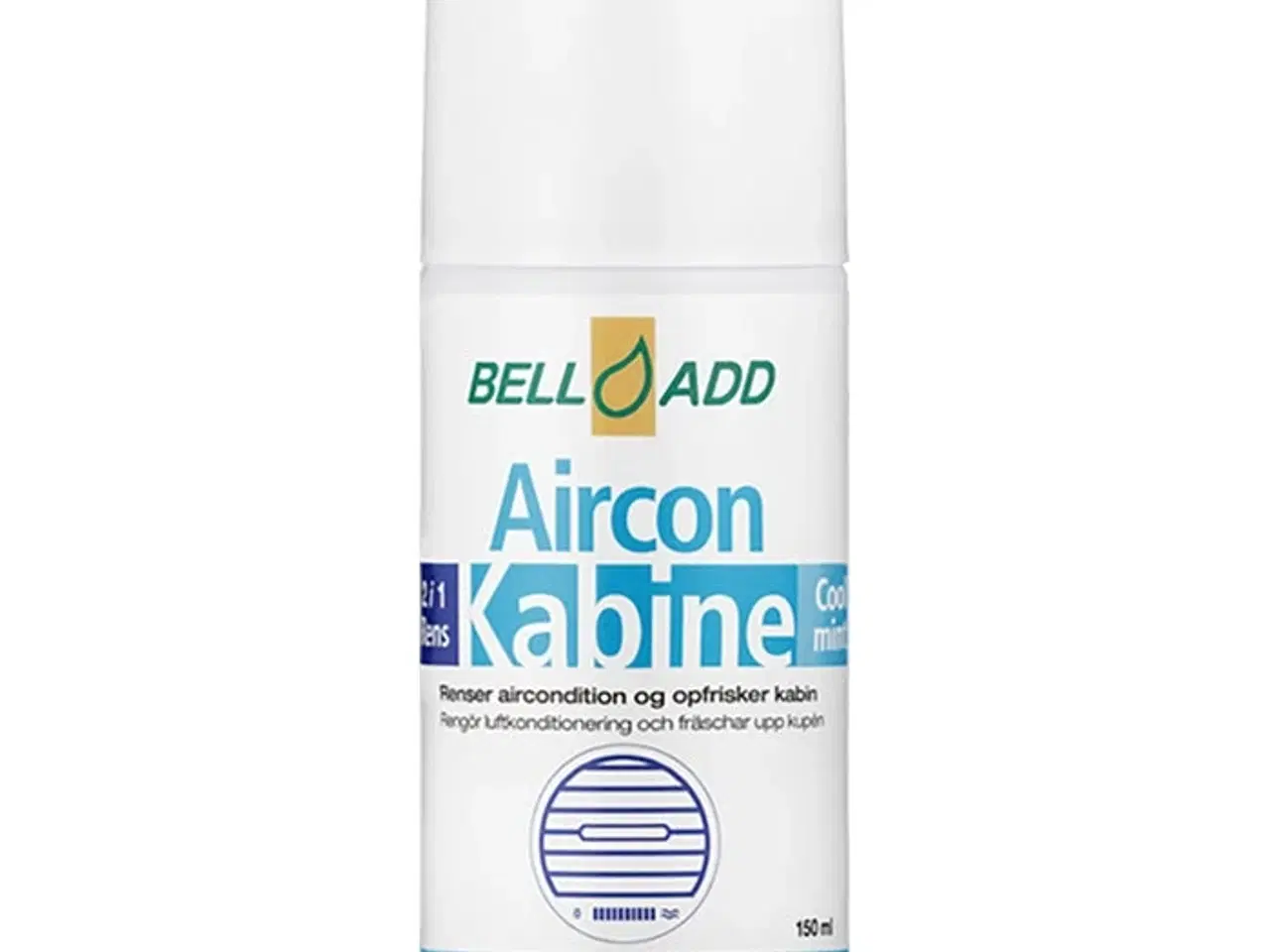 Billede 1 - Bell Add Kabine/AC rens 150ml green lemon