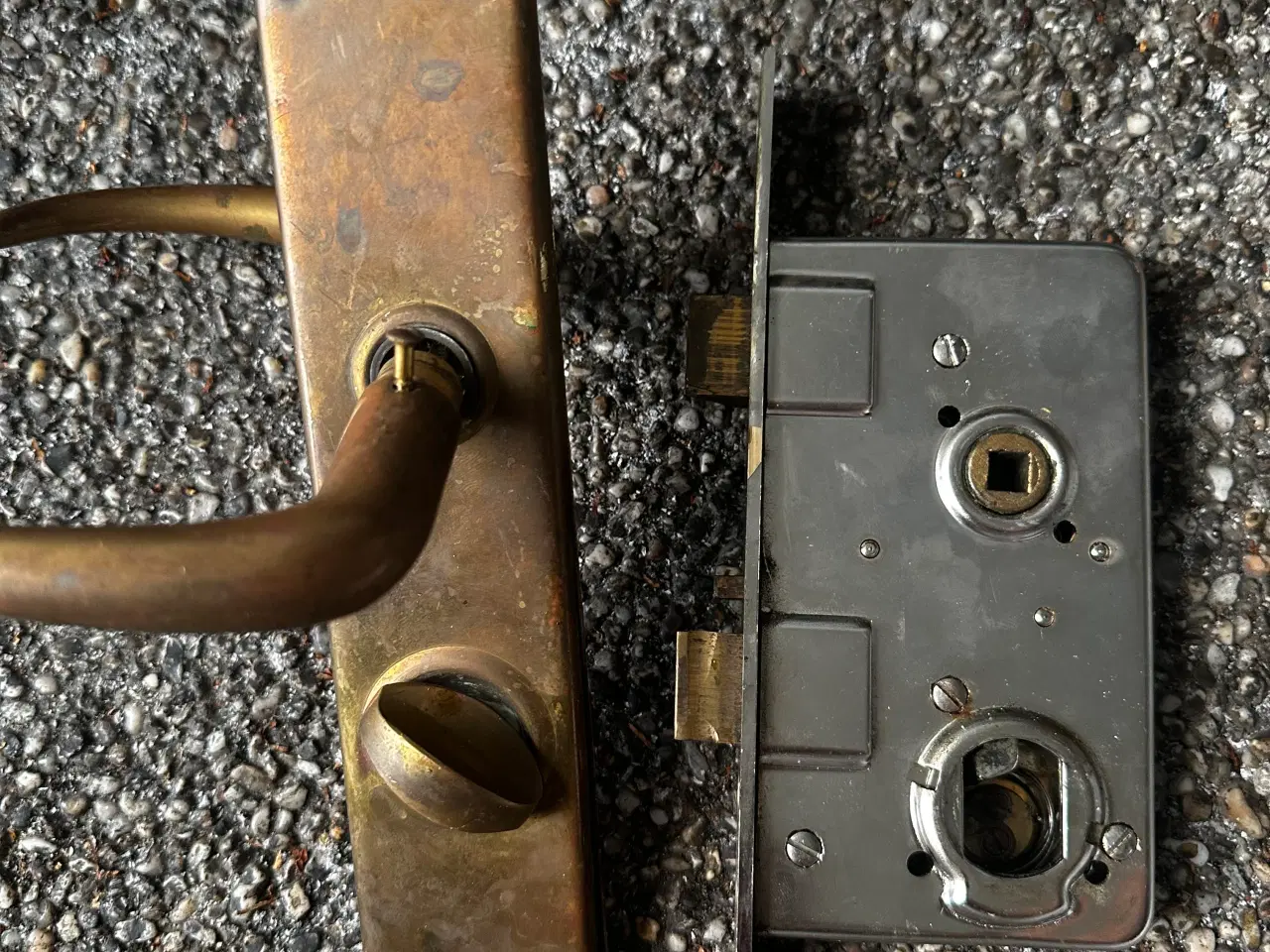 Billede 4 - Ruko 245 Låsesystem Dørhåndtak og Lås i Messing