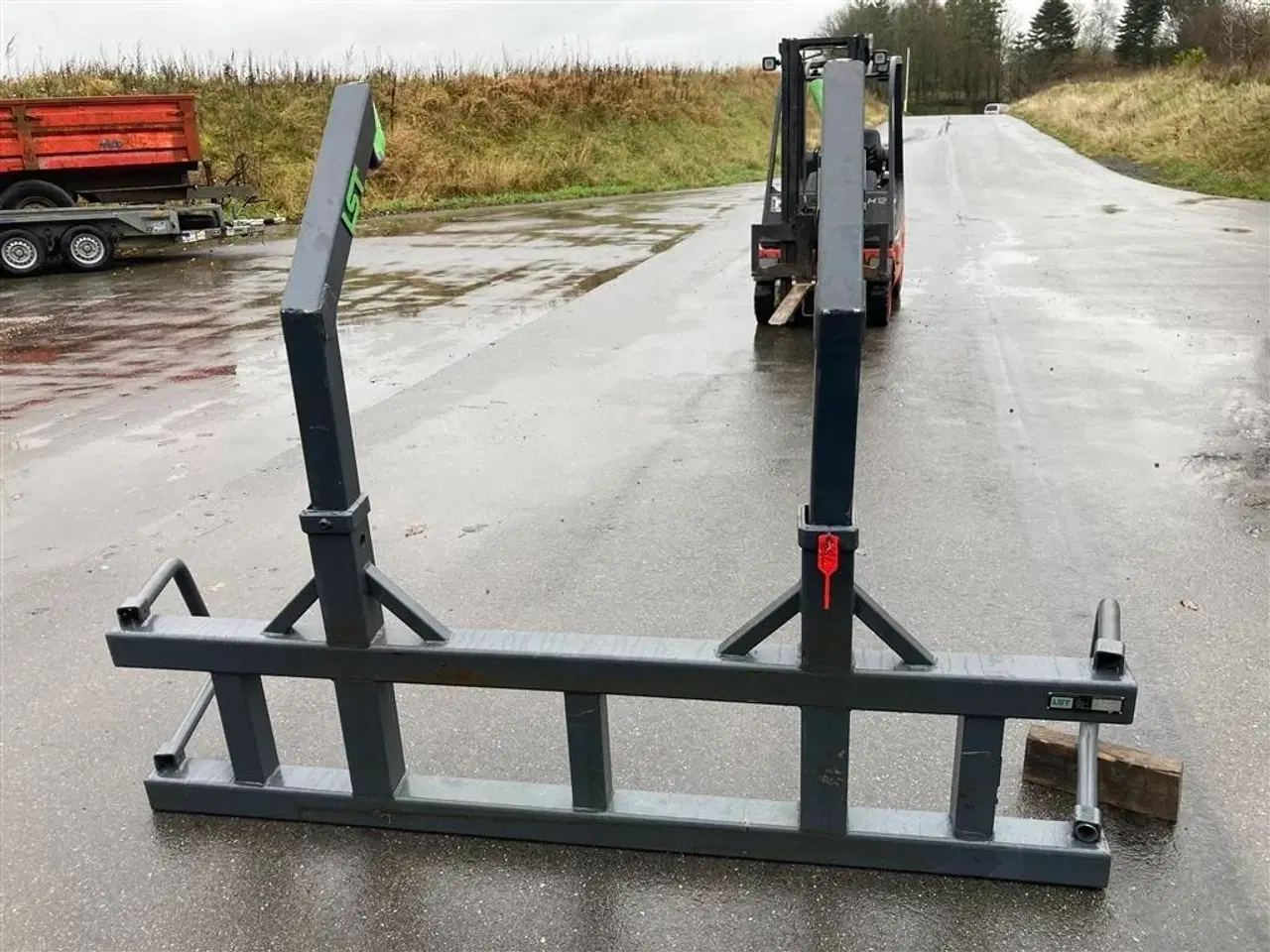 Billede 2 - Lst Storsækkeløfter med kroge ophæng til 2 sække