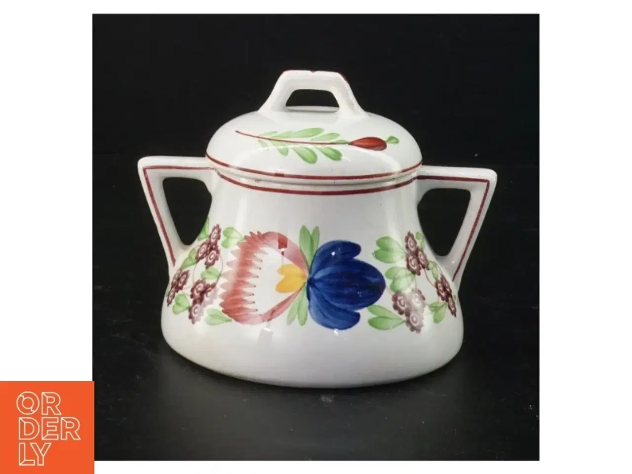 Billede 1 - Porcelænskål med låg fra Villeroy & Boch (str. 15 x 12 x 11 cm)