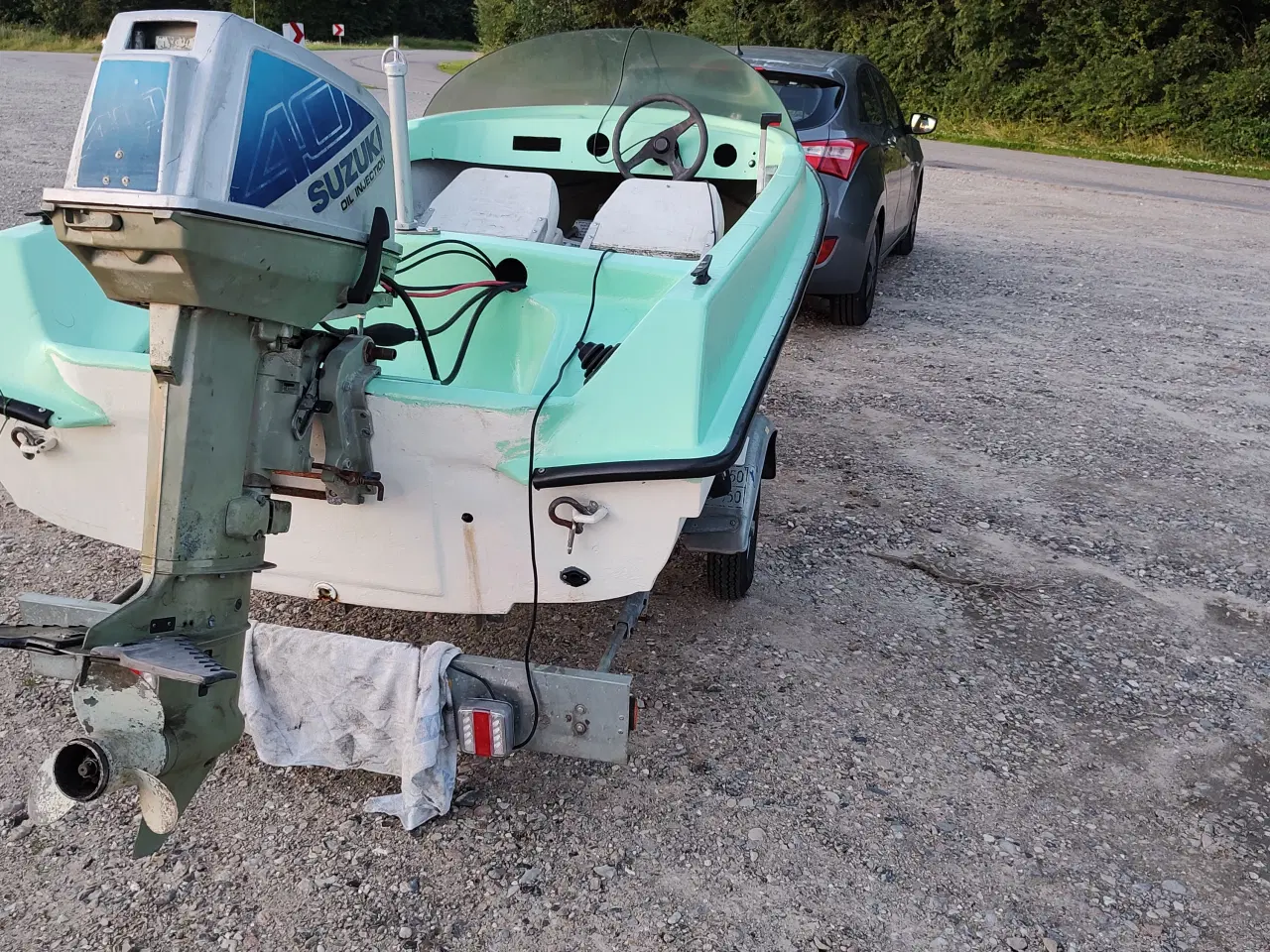 Billede 3 - Skøn 14 fods speedbåd m. Bådtrailer